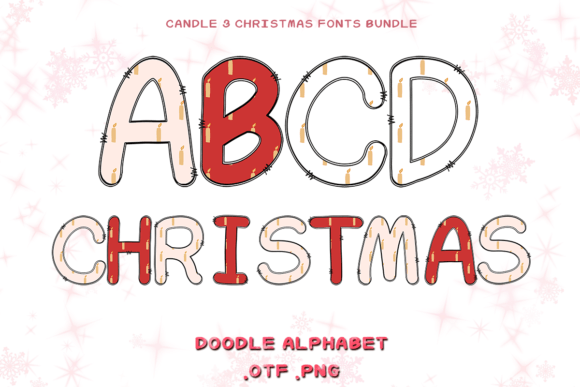 Candle: The Adorable Color Font for Festive and Year-Round Design