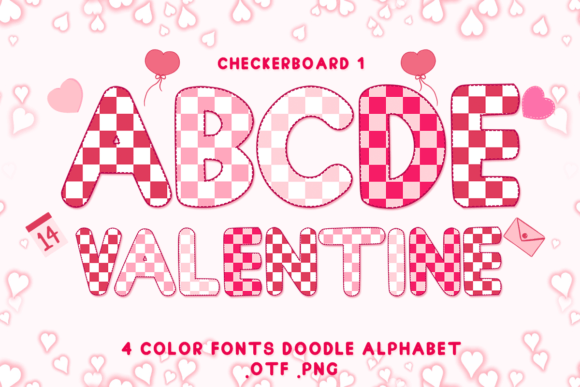 Checkerboard 1: A Premium Color Font for Modern Design