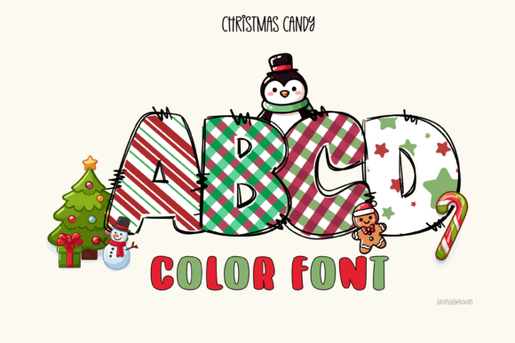 Christmas Candy: Sweet Festive Fonts for Your Holiday Designs