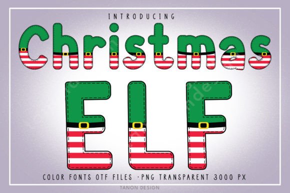 Christmas Elf: The Playful Font for Festive Designs