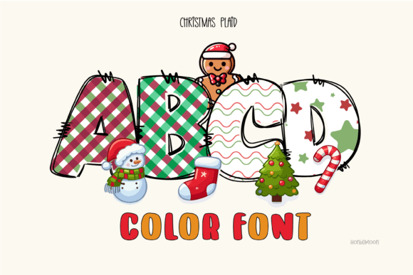 Christmas Plaid: Your Go-To Typeface for Festive Designs