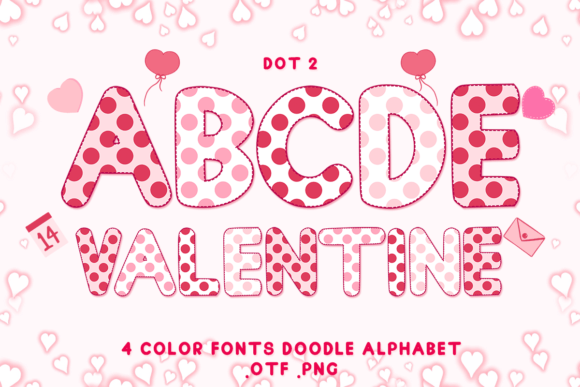 Dot 2: The Adorable Color Font for Your Creative Heart