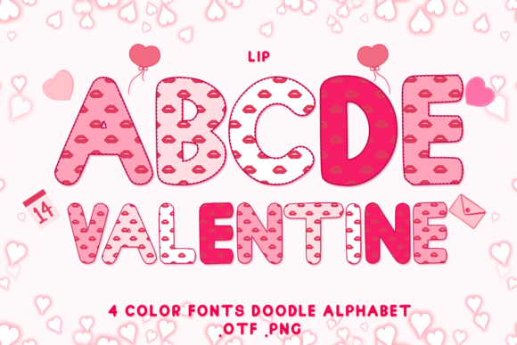 Lip: A Font That Feels Like a Handwritten Valentine
