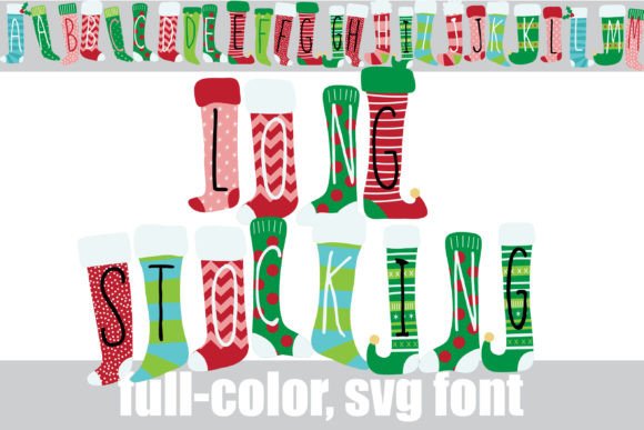 Long Stockings: Holiday Charm in Every Letterform