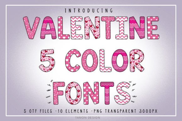 Love Valentine: A Playful Serif for Your Pink-Themed Designs