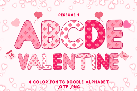 Perfume 1: The Adorable Color Font for Creative Hearts